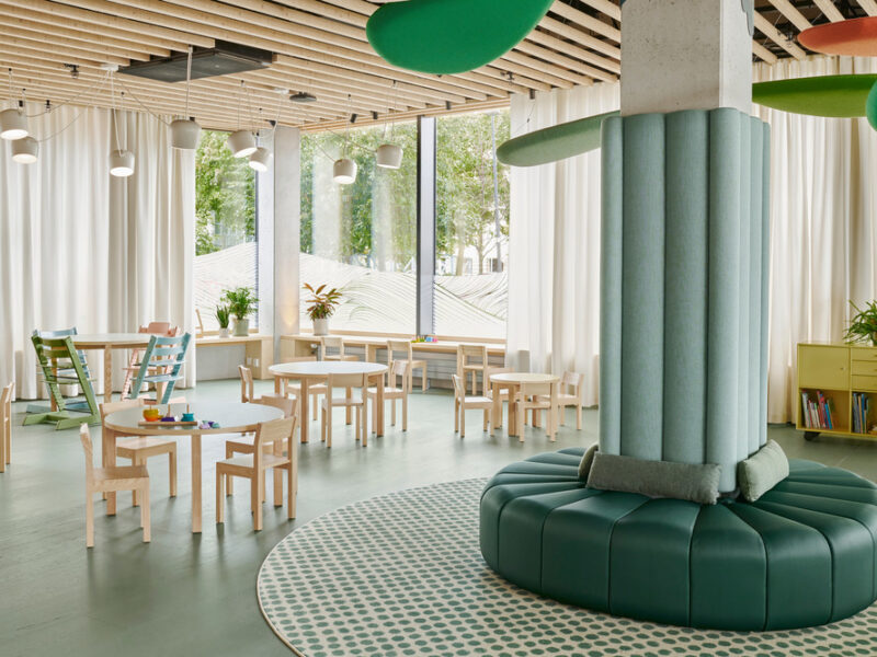 Kindergarten in Helsinki designed by Fyra