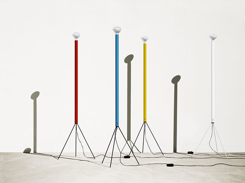 Luminator floor lamp collection by Flos