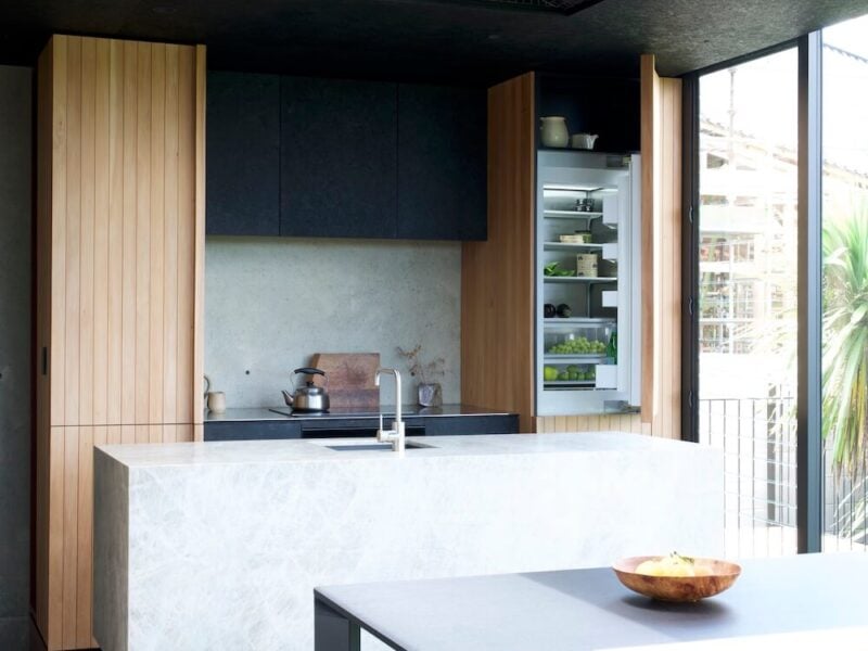 Kitchen with Fisher & Paykel appliances
