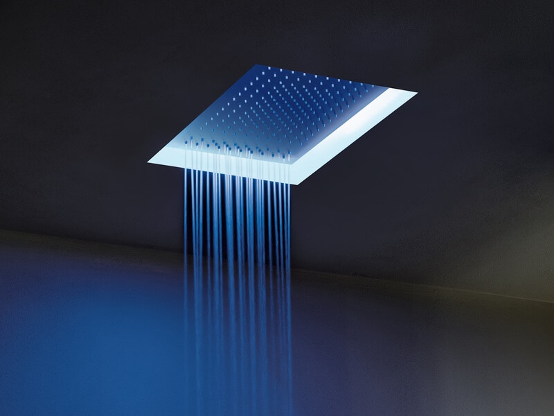 Acquafit square showerhead