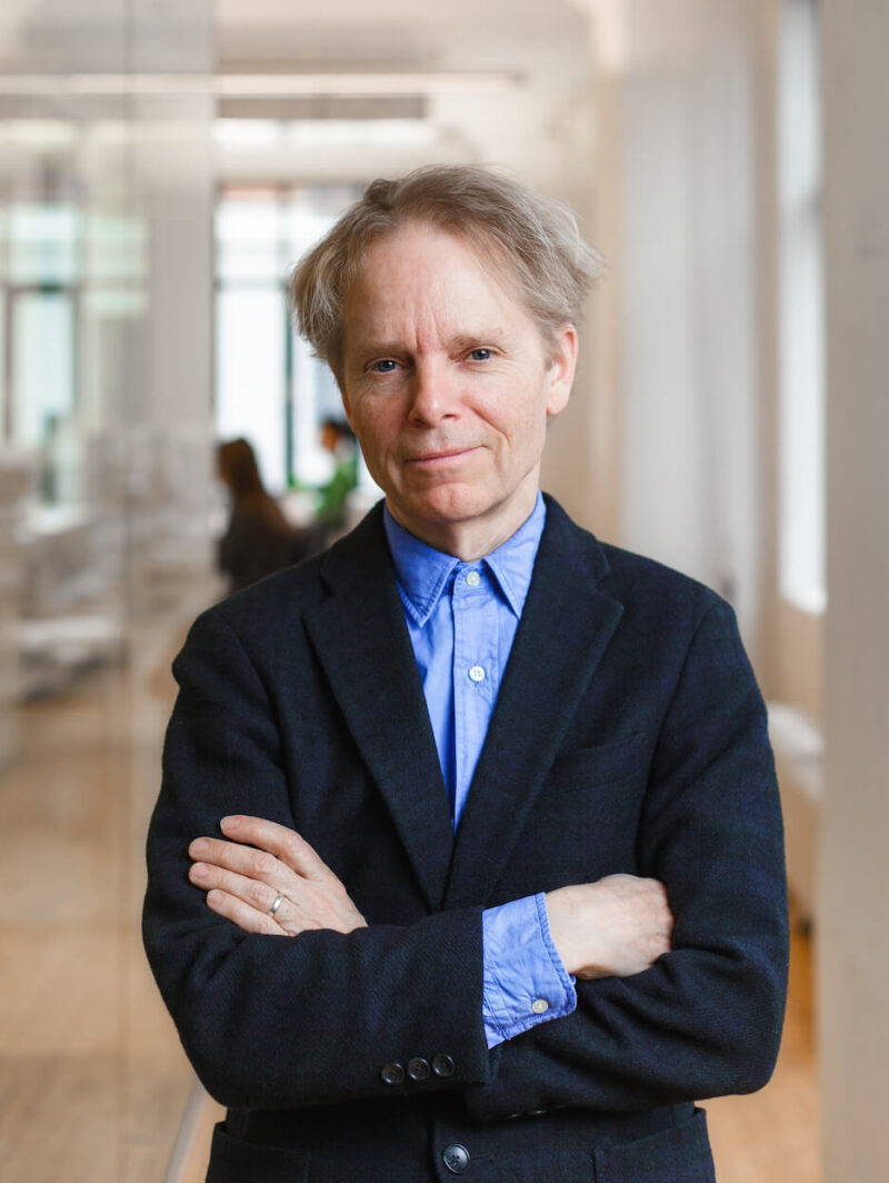 Portrait of Peter Clewes, taken prior to his interview with Azure Magazine