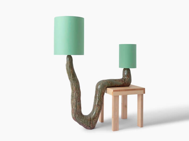 Carmen D'Apollonio I'm not a Shrimp furniture wooden lamp exhibition