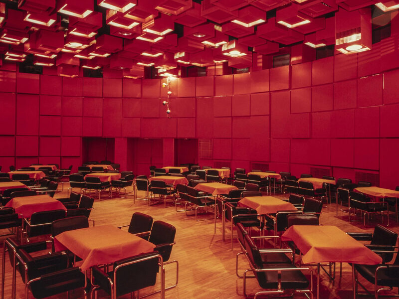 Retrotopia Design for Socialist Spaces - Hotel Thermal, Interior of the Congress Hall