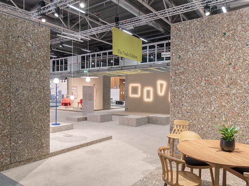 The Nude Edition section at Stockholm Furniture Fair 2023