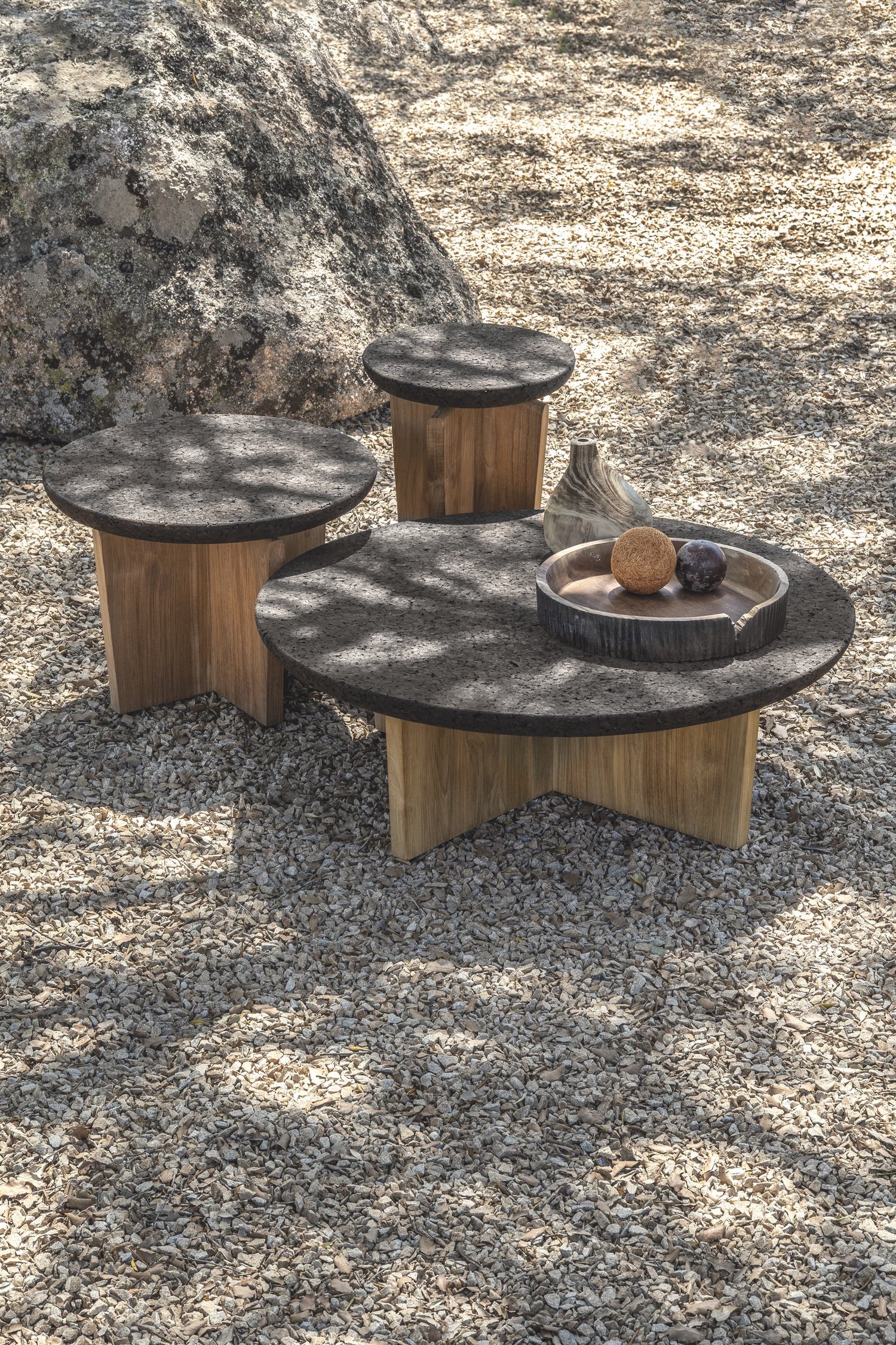 Cross table by Patrick Norguet for Ethimo