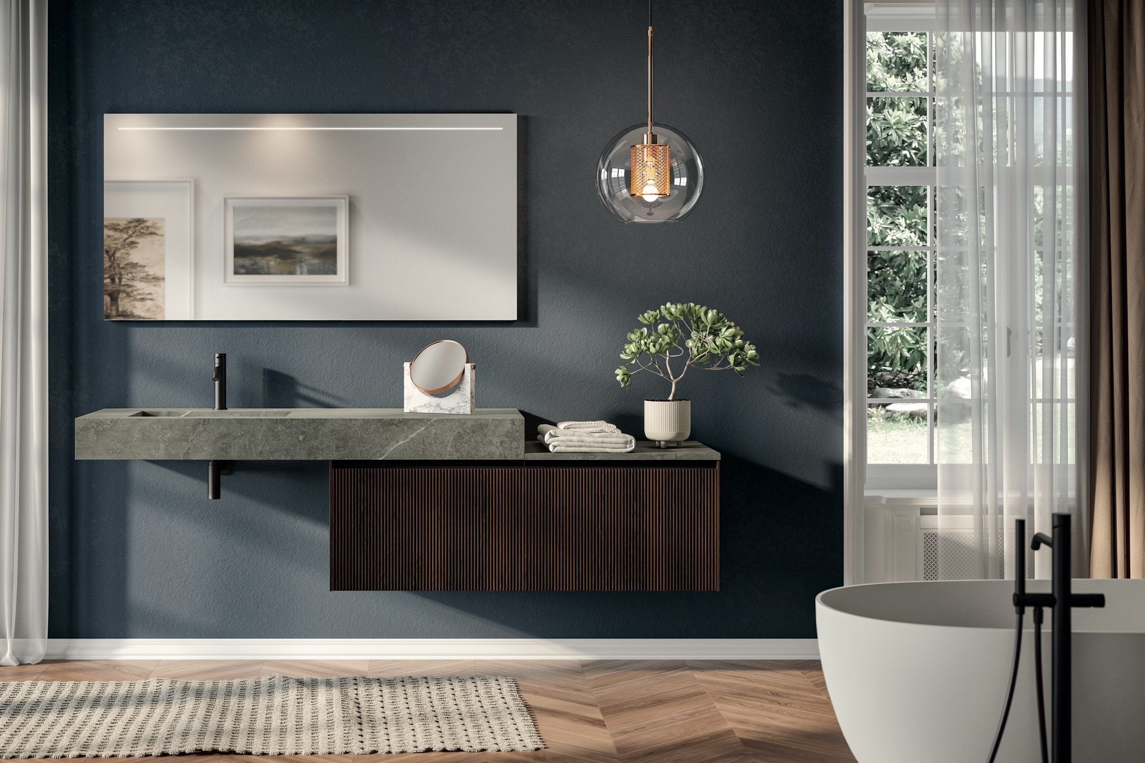 Tricot Vanity Collection from Hastings Tile & Bath