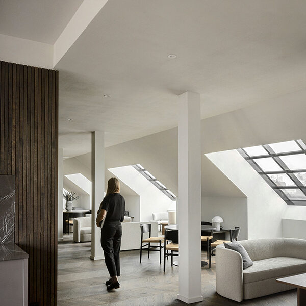 Upper floor at Linden Palais coworking space