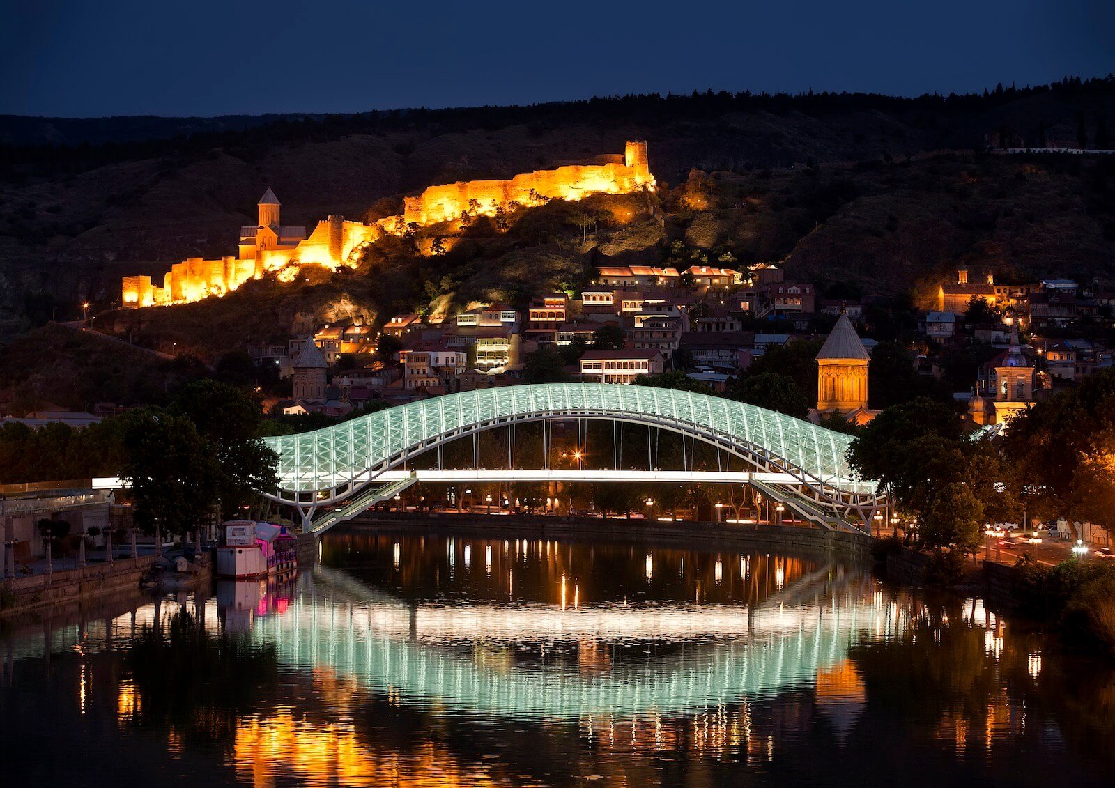 Bridge of Peace, Tbilisi, Georgia, 2009 by Michele de Lucchi