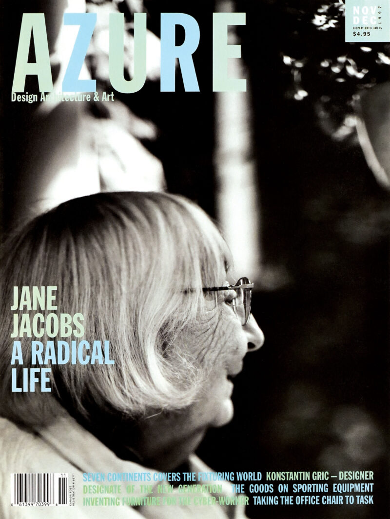 Cover of Nov/Dec 1997 issue of Azure