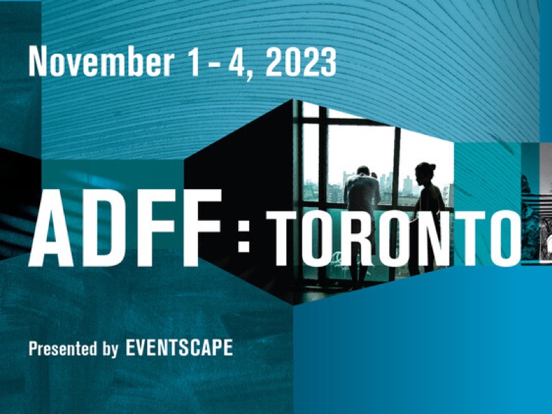 flyer for the ADFF Toronto event