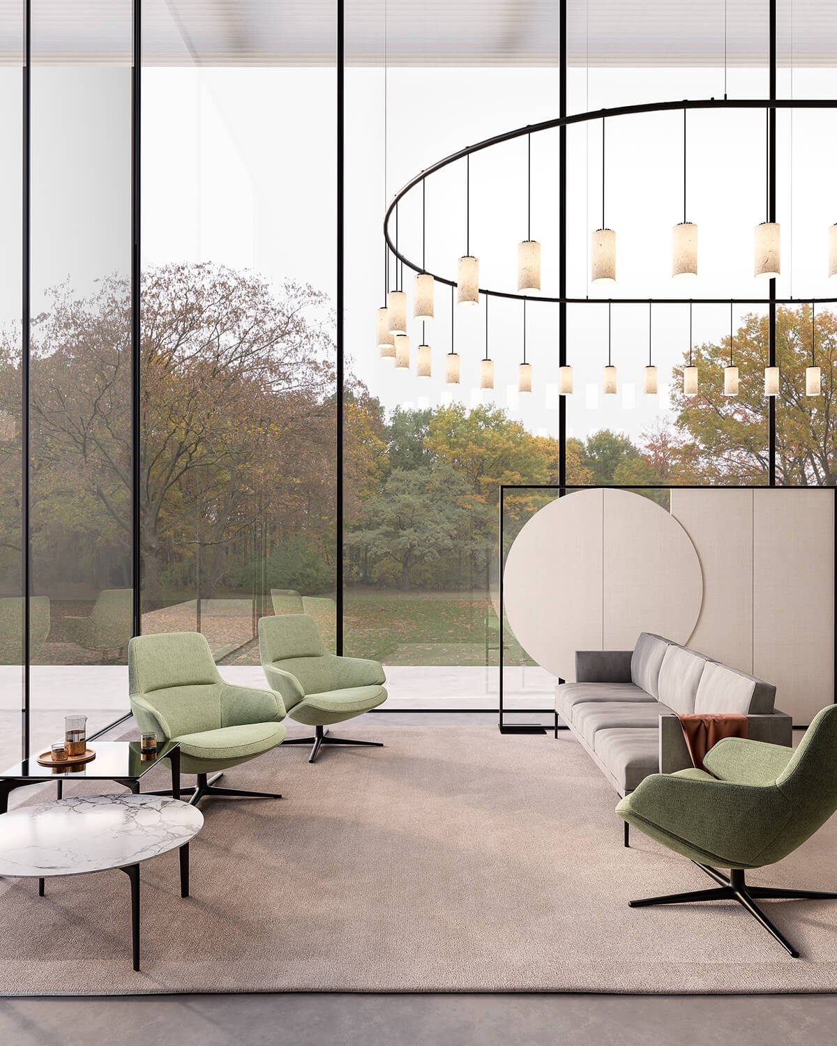 Aston Club Low Back Chair by Arper