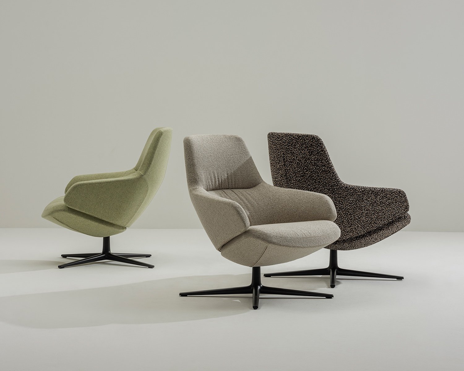 Aston Club Low Back Chair by Arper