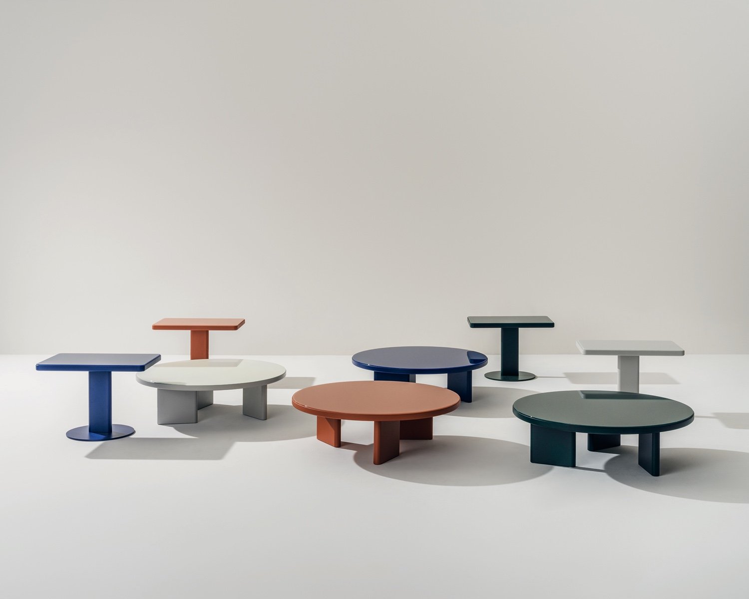 Roopa Table Collection by Doshi Levien for Arper