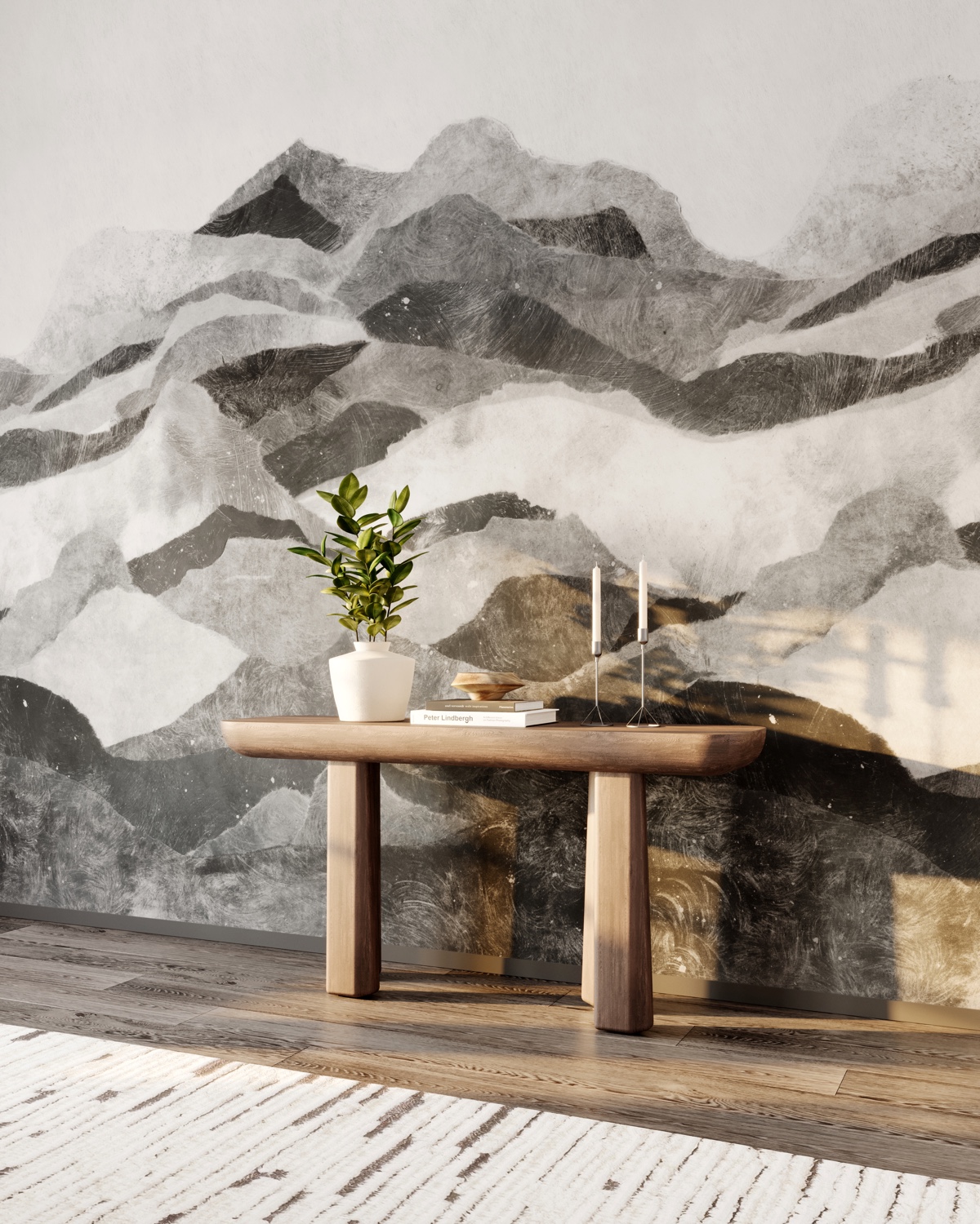 Perspective Wallpaper Collection from Innovations includes Summit in Andes