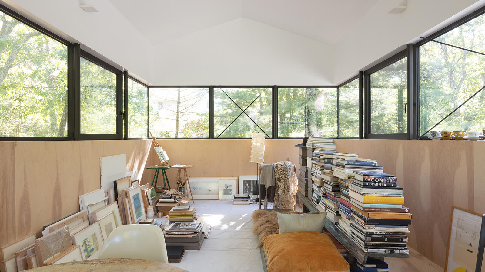 Artist studio with Ultra windows by Neon Energy