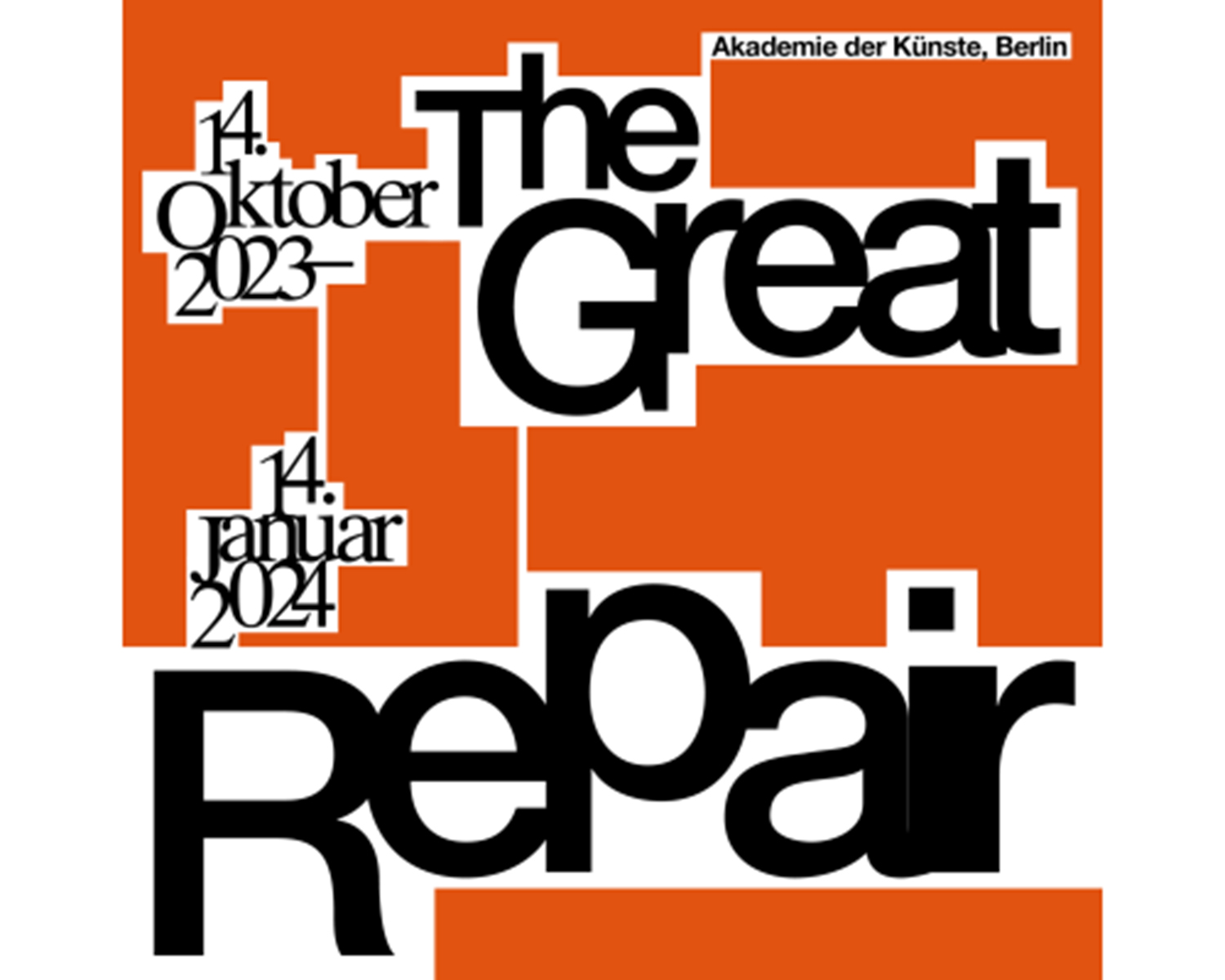 The Great Repair Exhibition, Berlin
