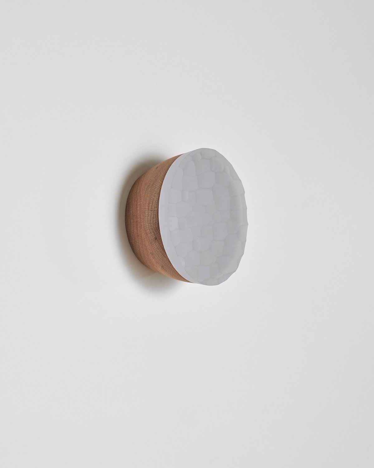 The Berm Acrylic sconce by Toronto studio hollis+morris