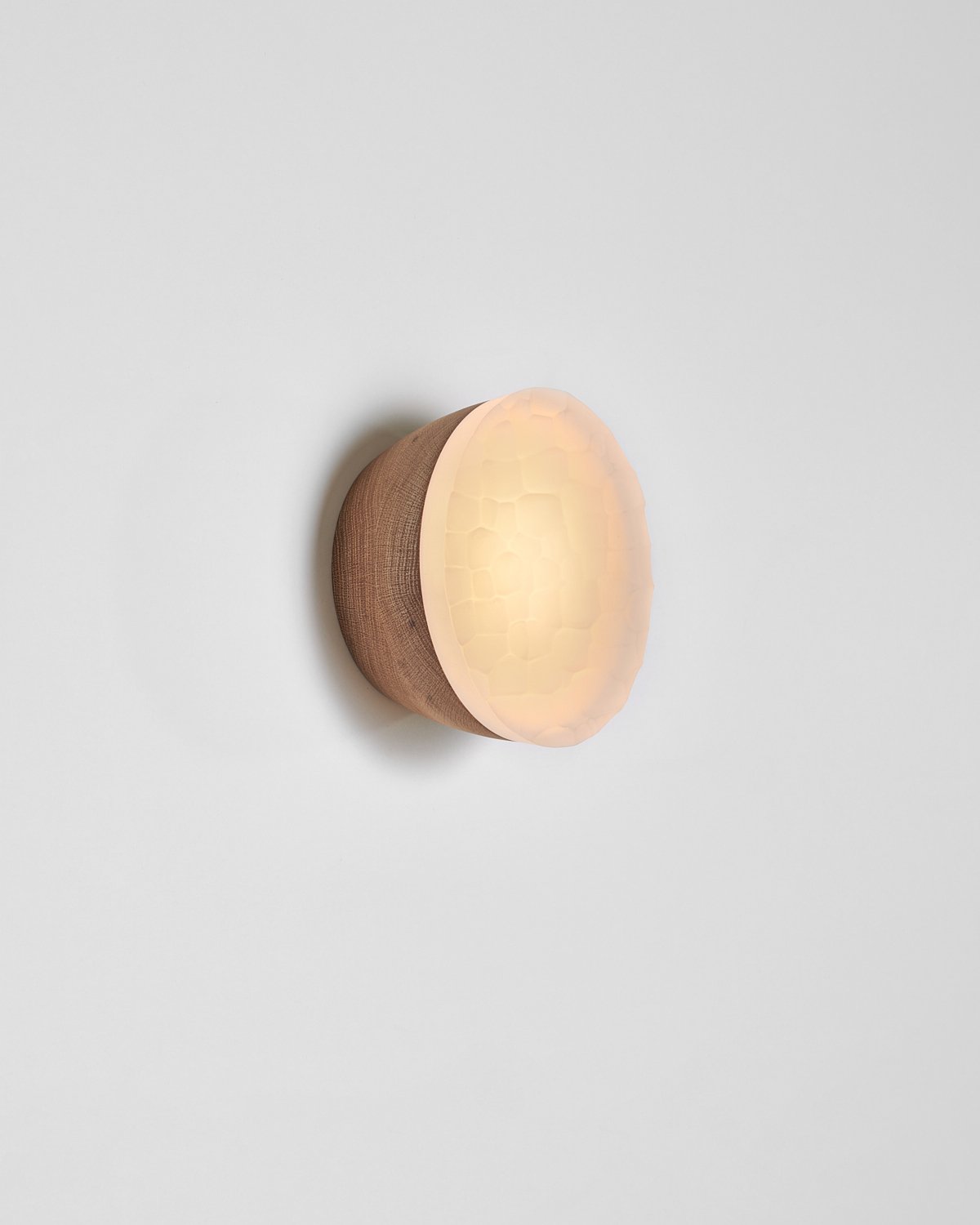 The Berm Acrylic sconce by Toronto studio hollis+morris