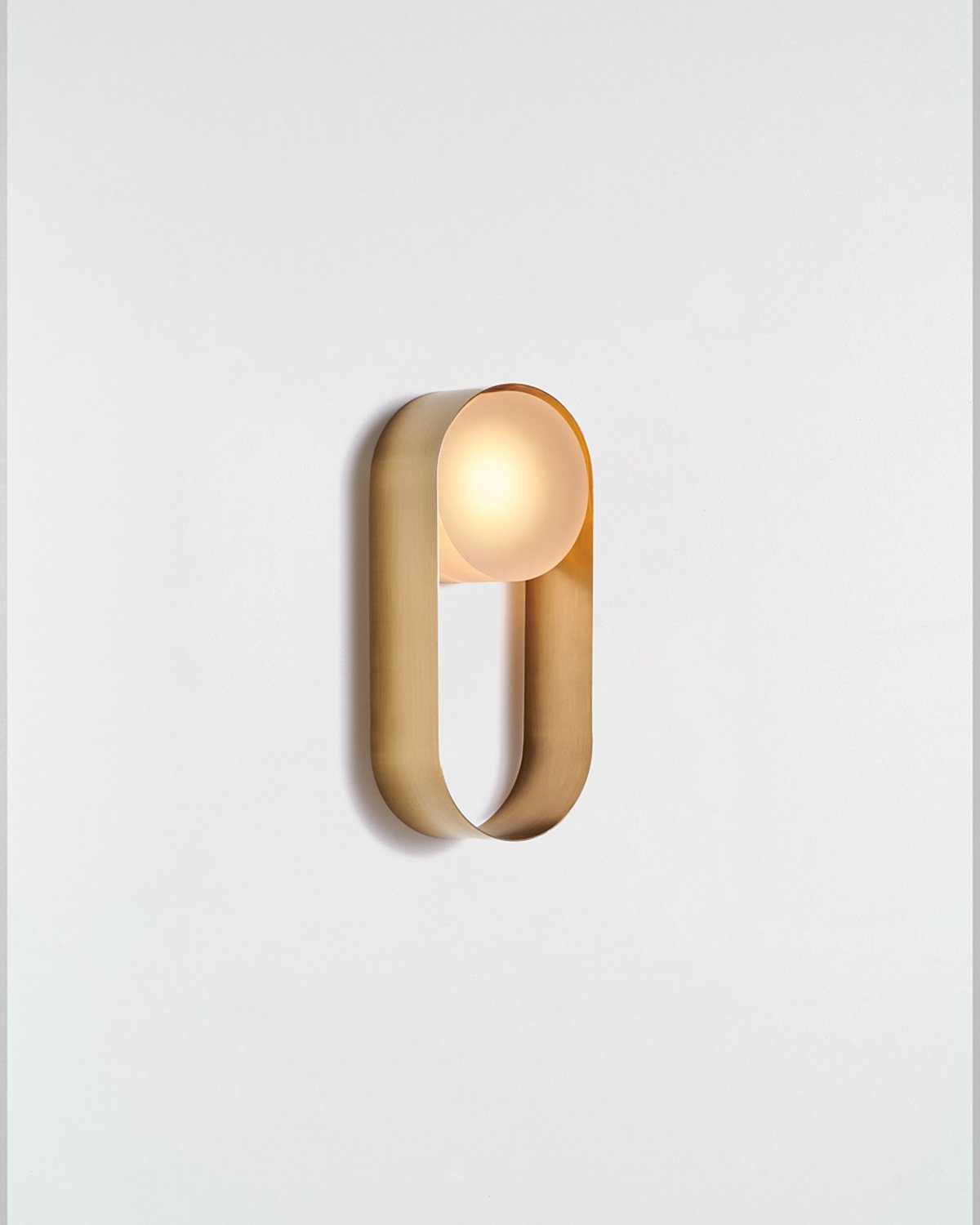 The Oyster sconce from Toronto studio hollis+morris