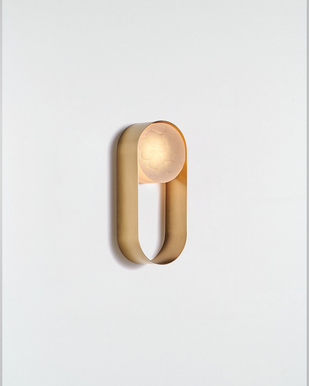 The Oyster sconce from Toronto studio hollis+morris
