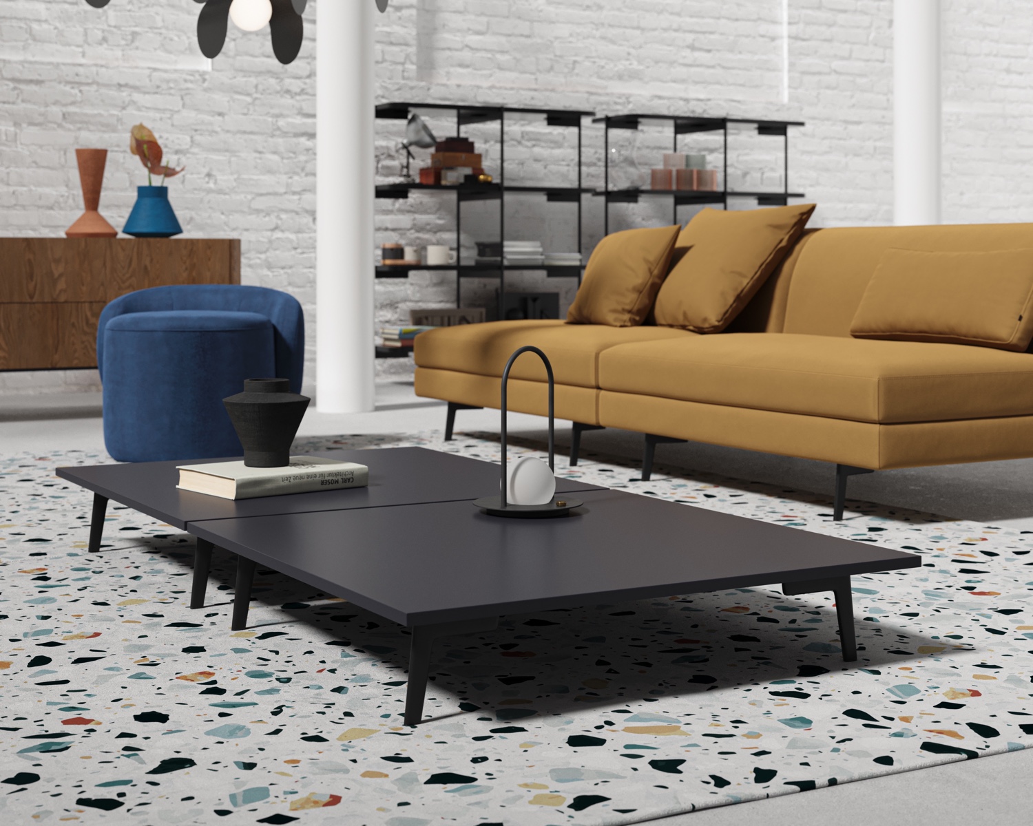 Warmover coffee tables by Simone Cagnazzo for Liu Jo Living