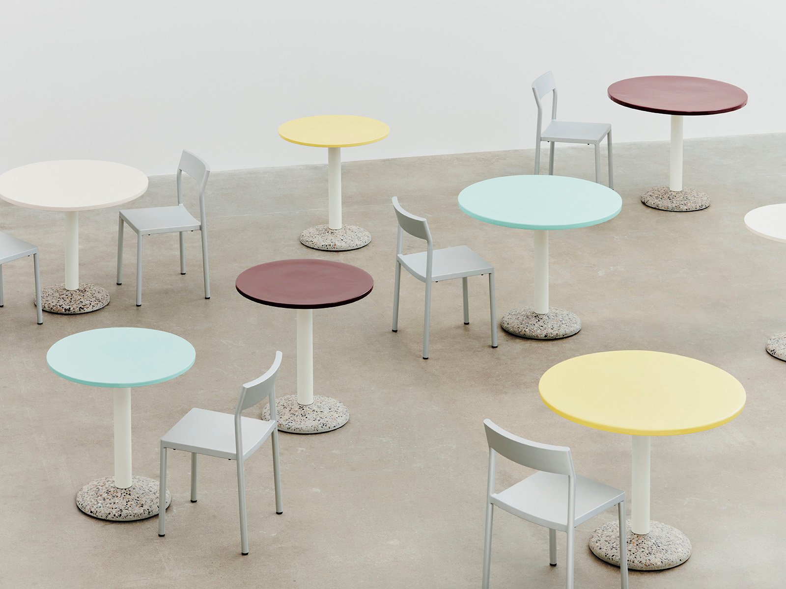 Ceramic Tables by Muller Van Severen for Hay