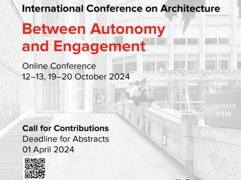 Architecture Between Autonomy and Engagement Abstracts