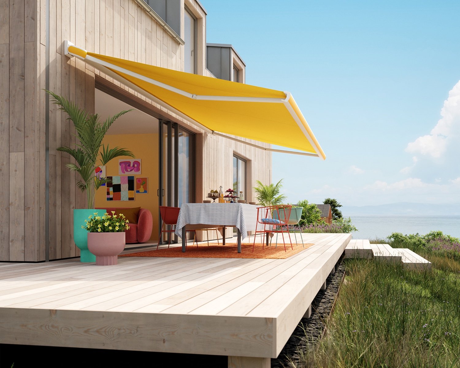 Pop-Art Edition Awning Fabrics Markilux