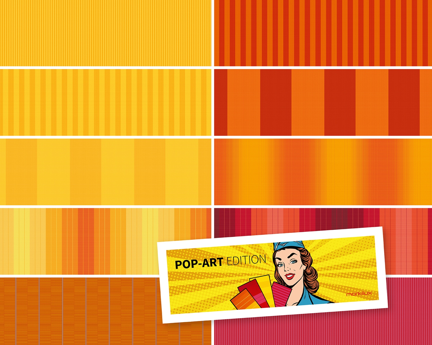 Pop-Art Edition Awning Fabrics Markilux