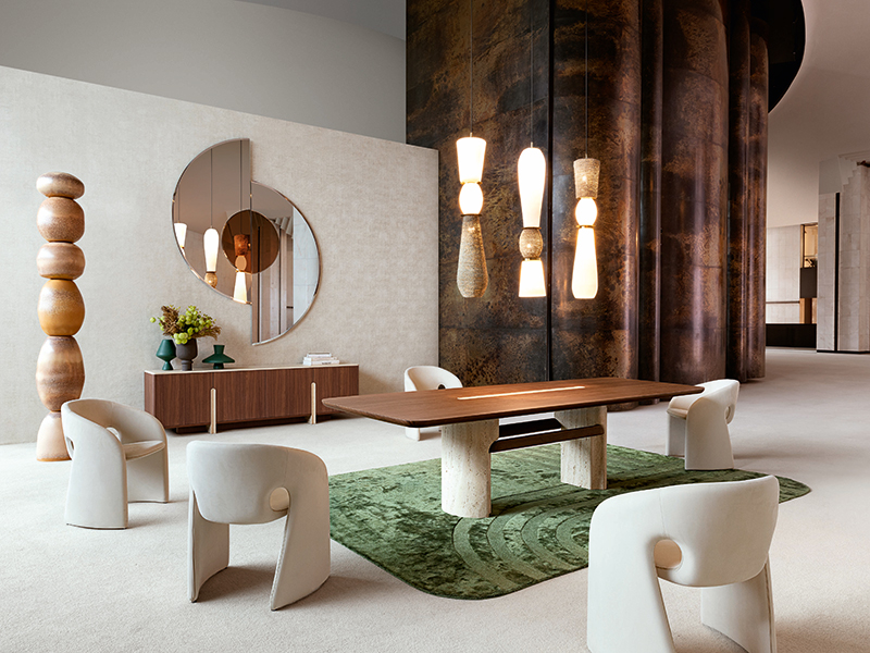 Palatine Dining Table by Roche Bobois