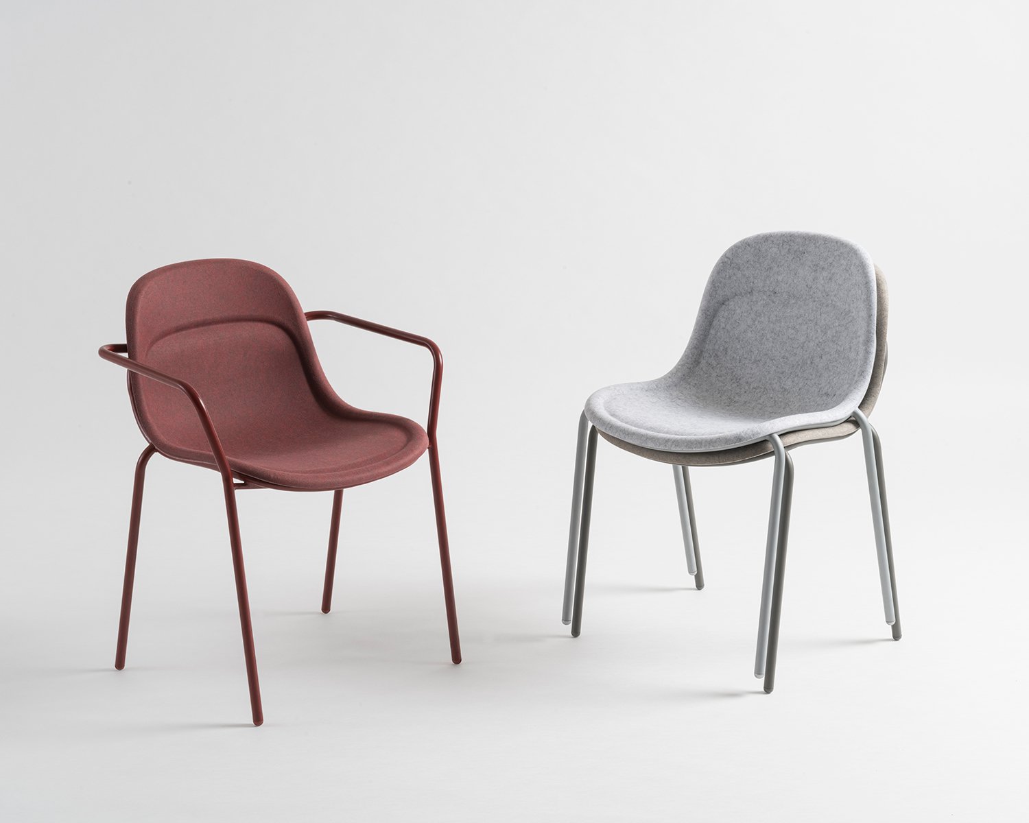 Vale chairs by KFI Studios