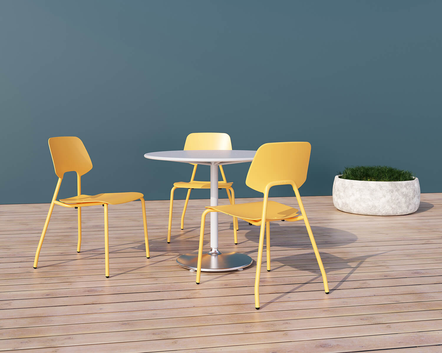 Aries Café Chairs by Maglin Site Furniture