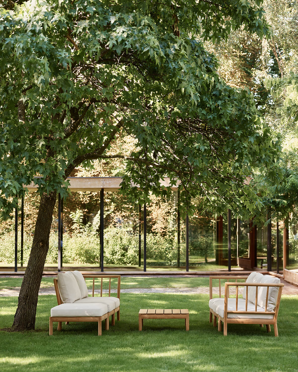 Tradition Outdoor Lounge Series by Fritz Hansen