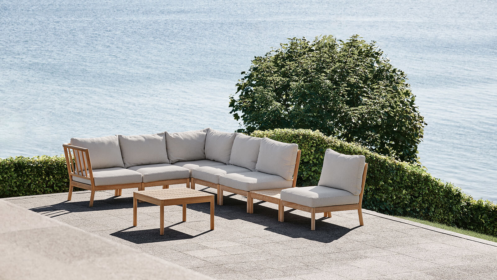 Tradition Outdoor Lounge Series by Fritz Hansen