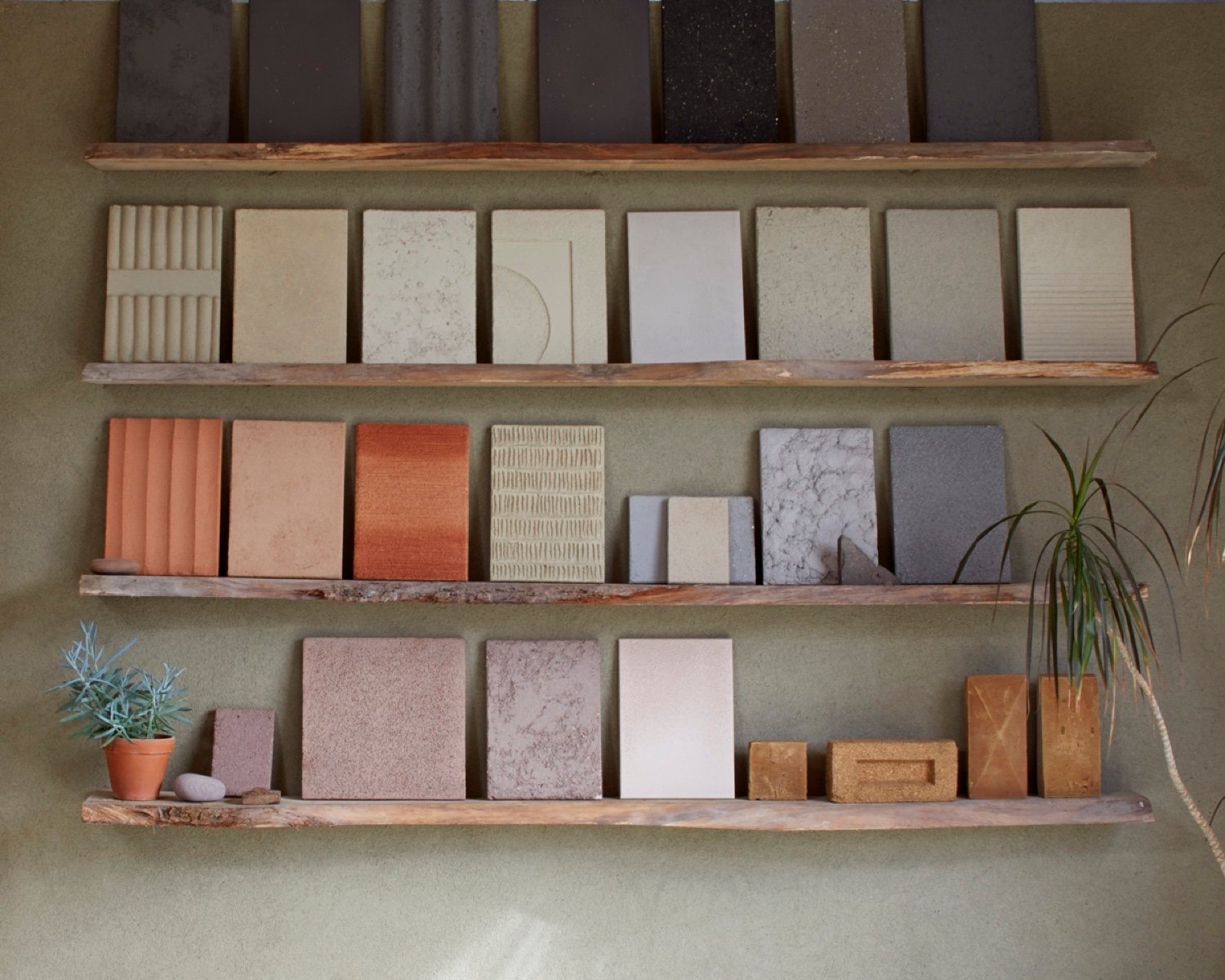 Sustainable wall finish products by Clayworks