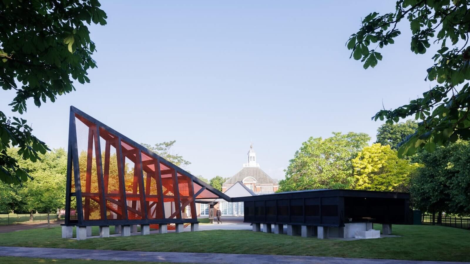 Close up of Serpentine pavilion, one of five must-see summer pavilions of 2024
