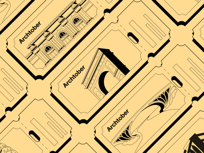 Archtober 2024 graphic.