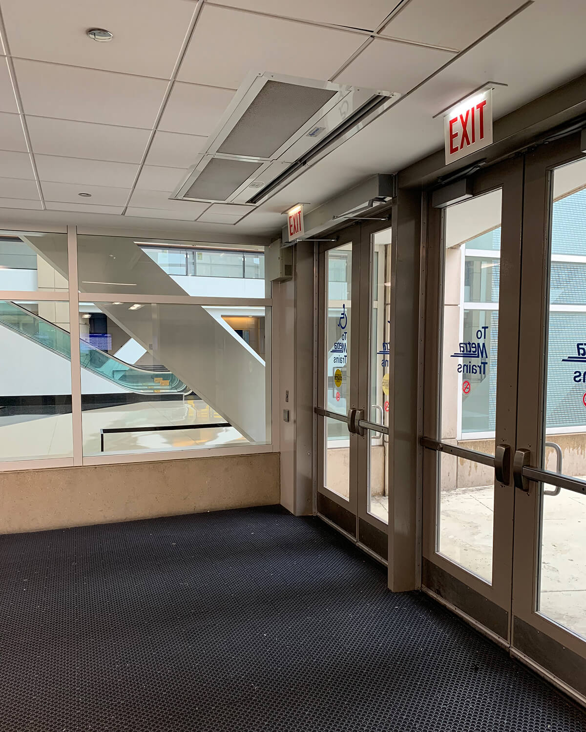 Architectural Recessed Air Curtain