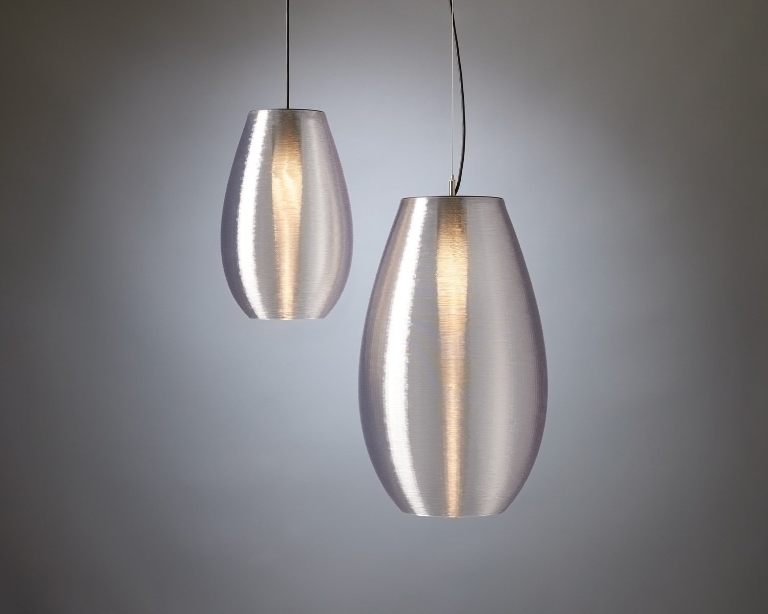 Clear Coil collection of pendants from LightArt