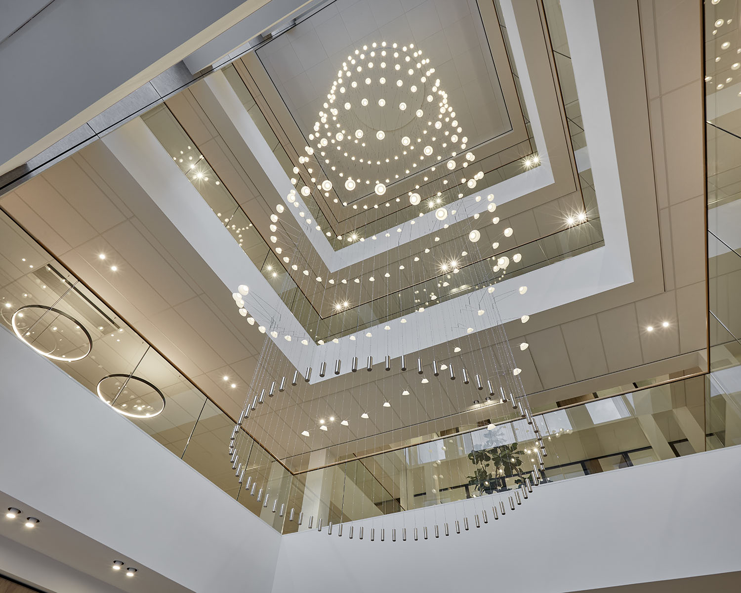 Lighting installation at VDL Head Office