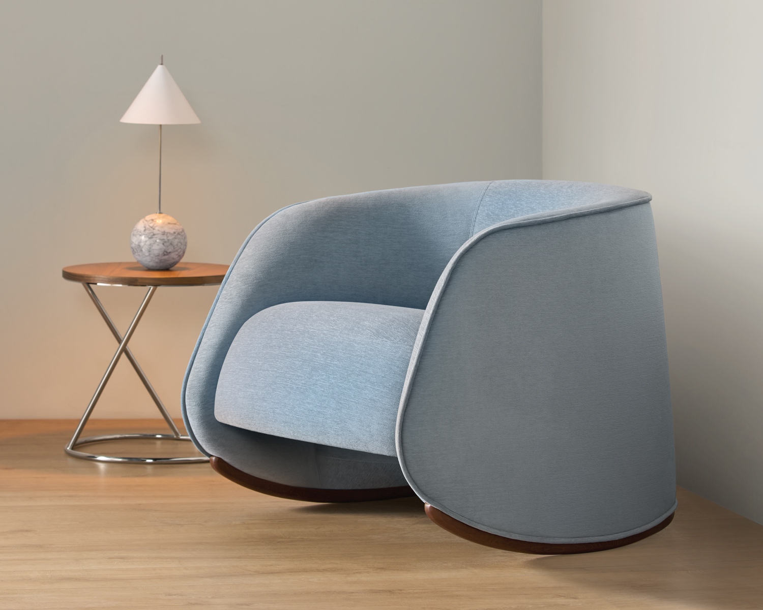 Abra Rocker by Claudio Bellini for Bernhardt Design