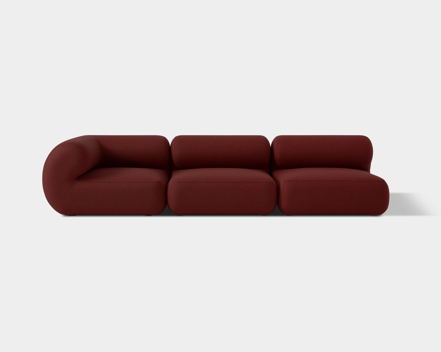 Corner module and two single seaters