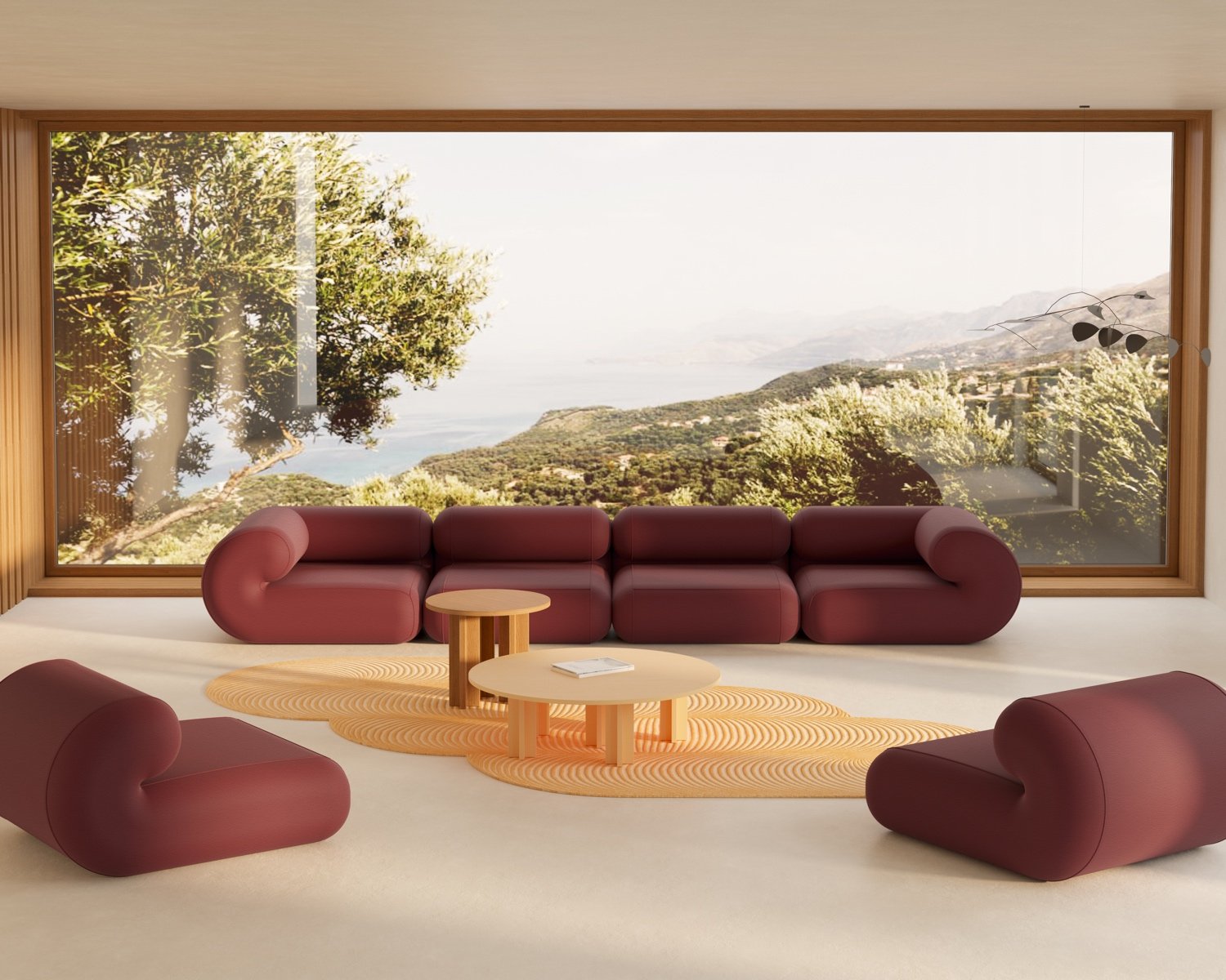 Michelin Sofa System in room