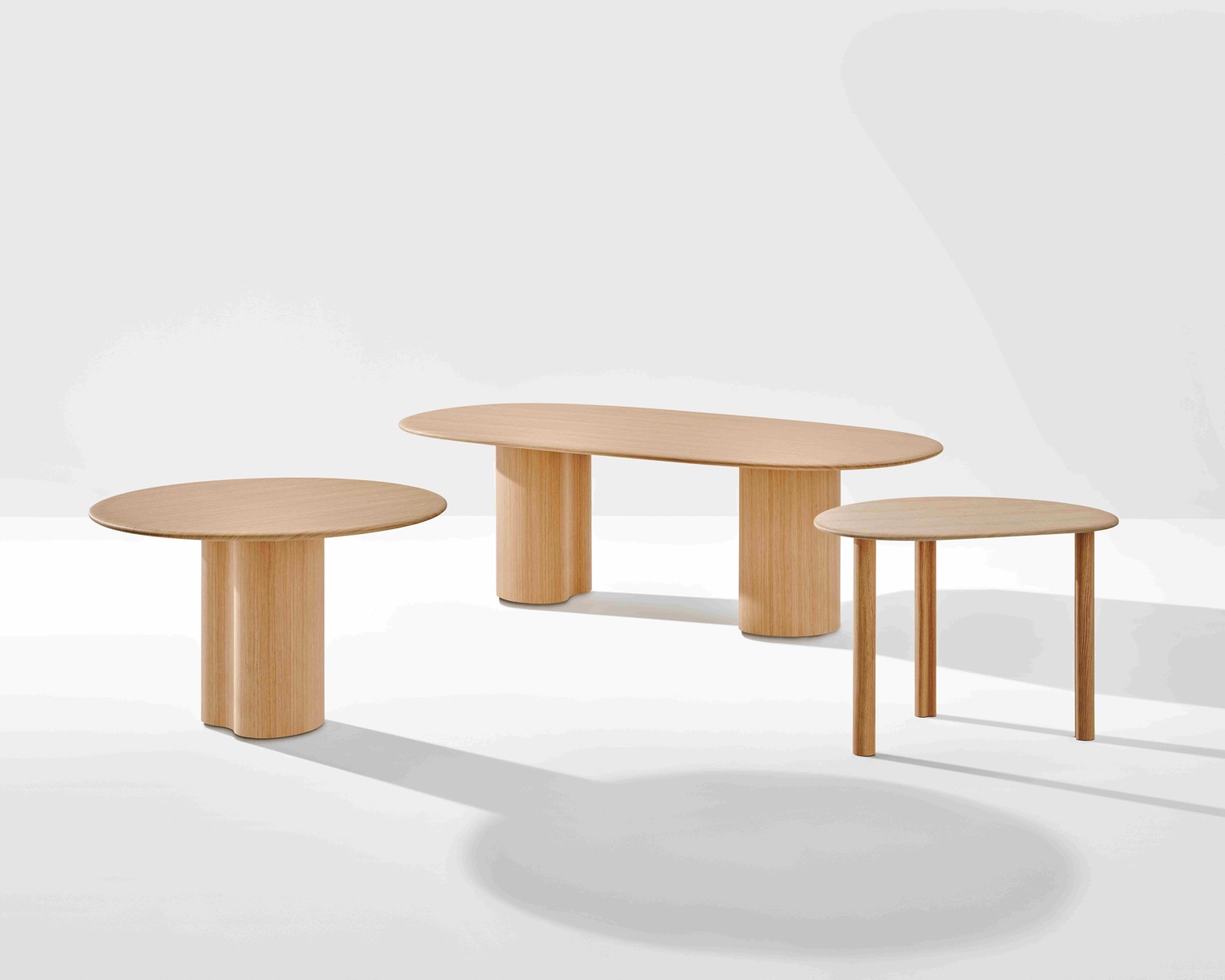 Ghia 74 tables by Altherr Désile Park for Arper