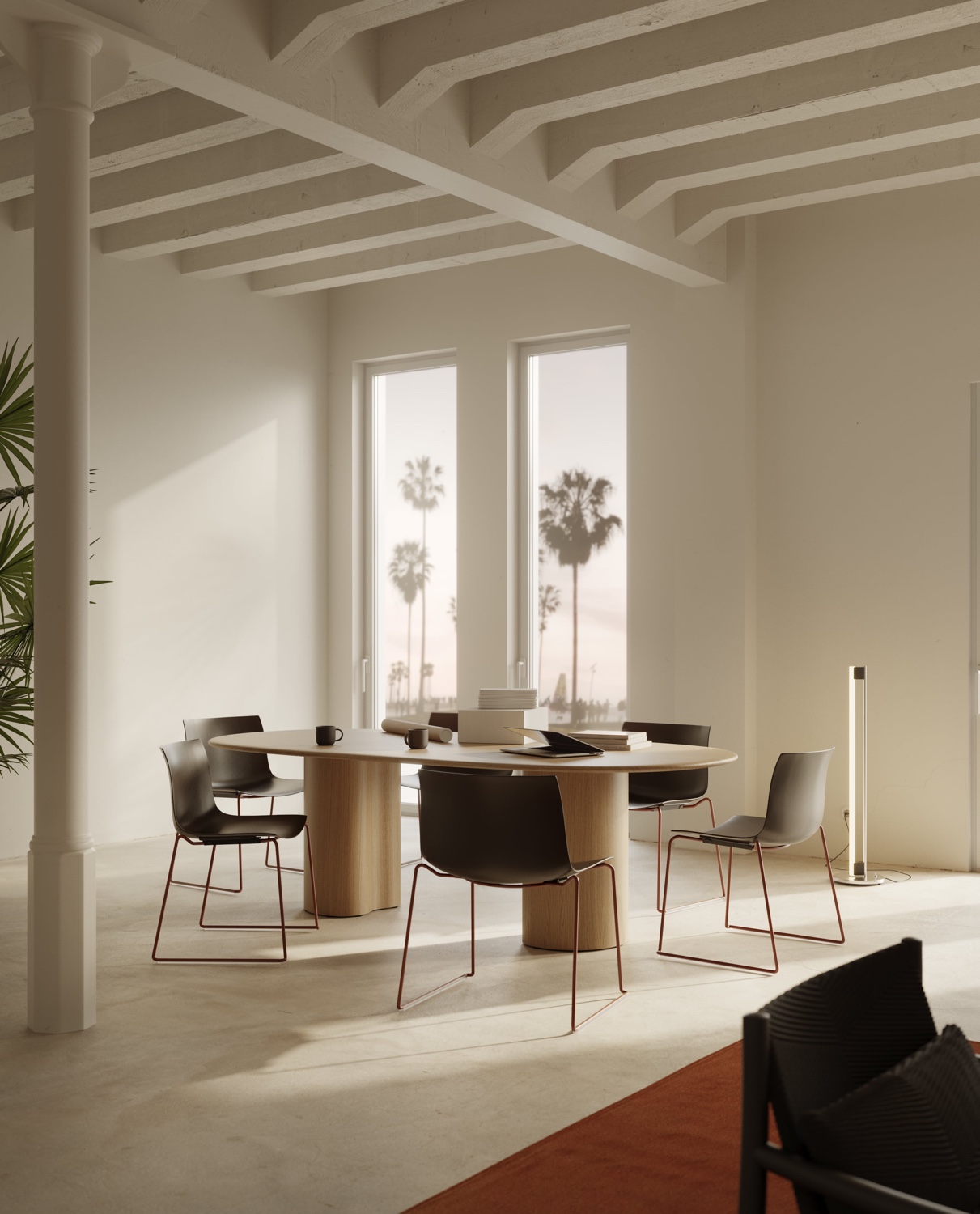 Ghia 74 tables by Altherr Désile Park for Arper