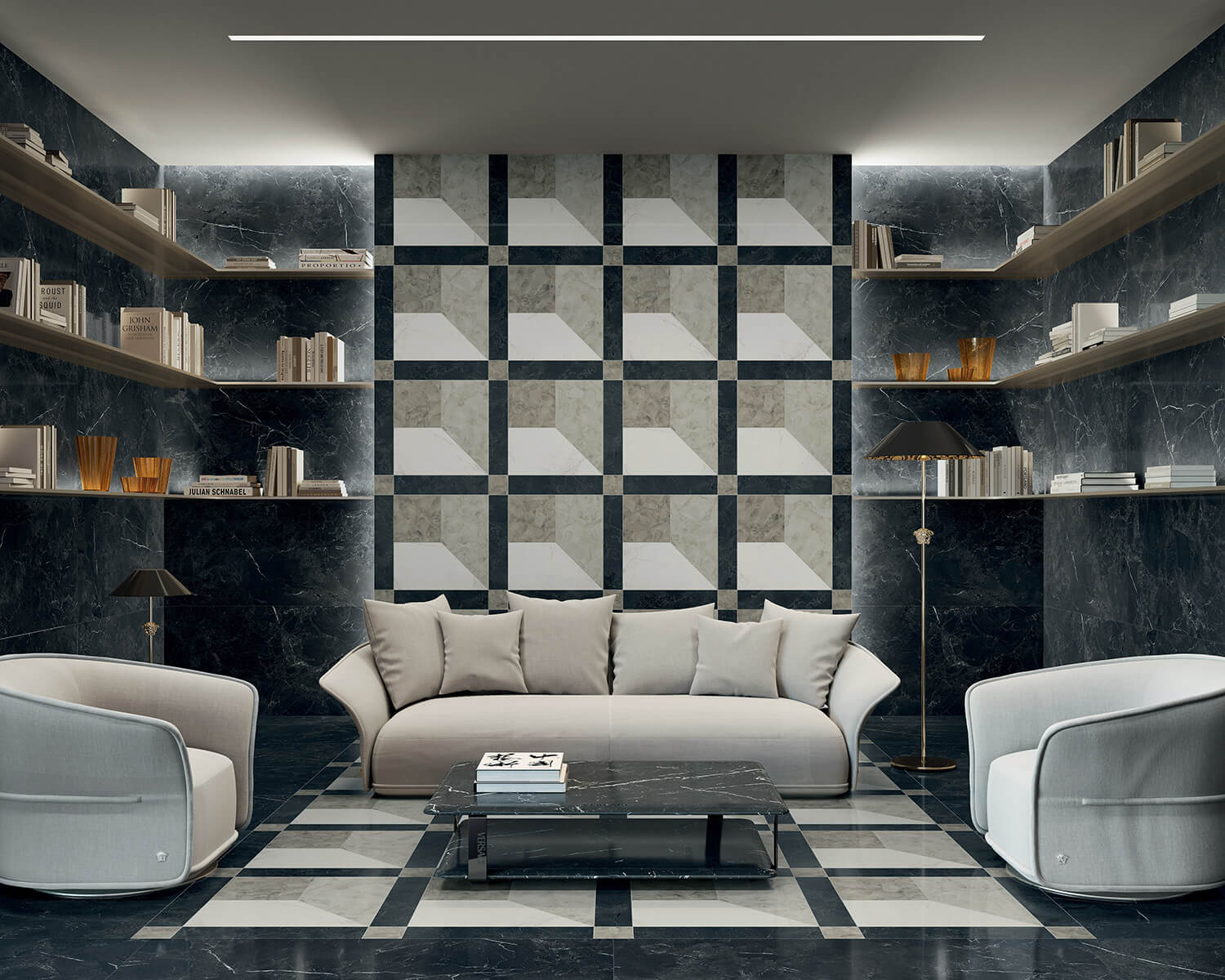 Tarsia by Versace Ceramics