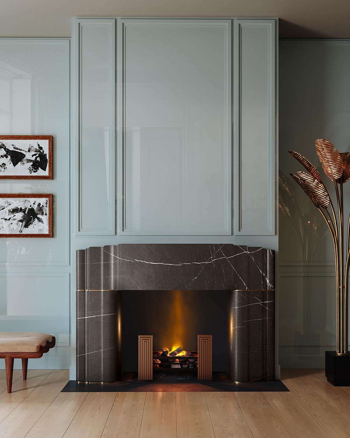Pembrooke & Ives mantel collection from Chesneys