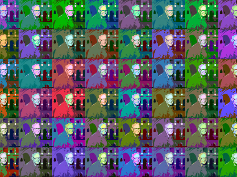 Fredric Jameson collage