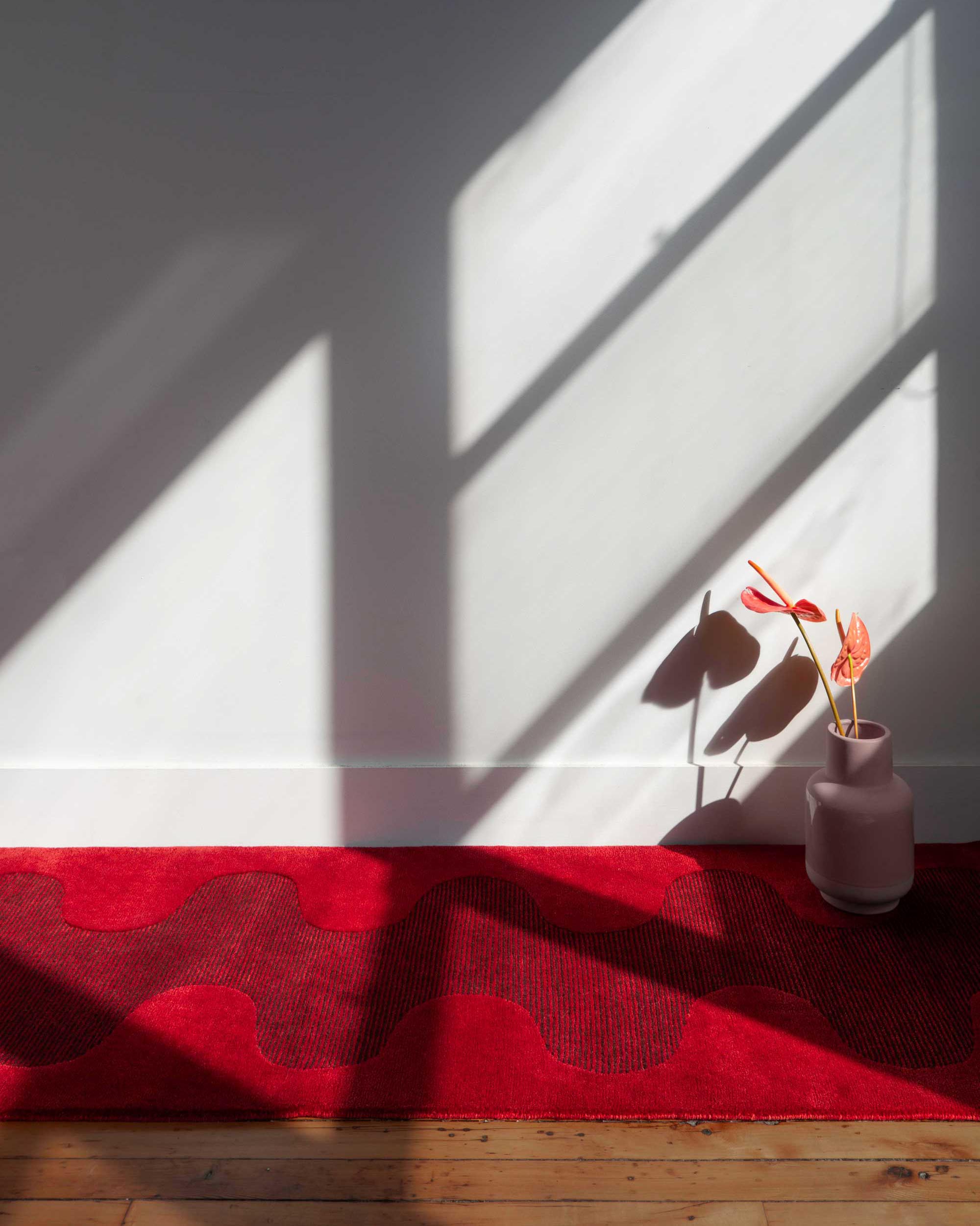 Wavelength rug by Aimeé Wilder