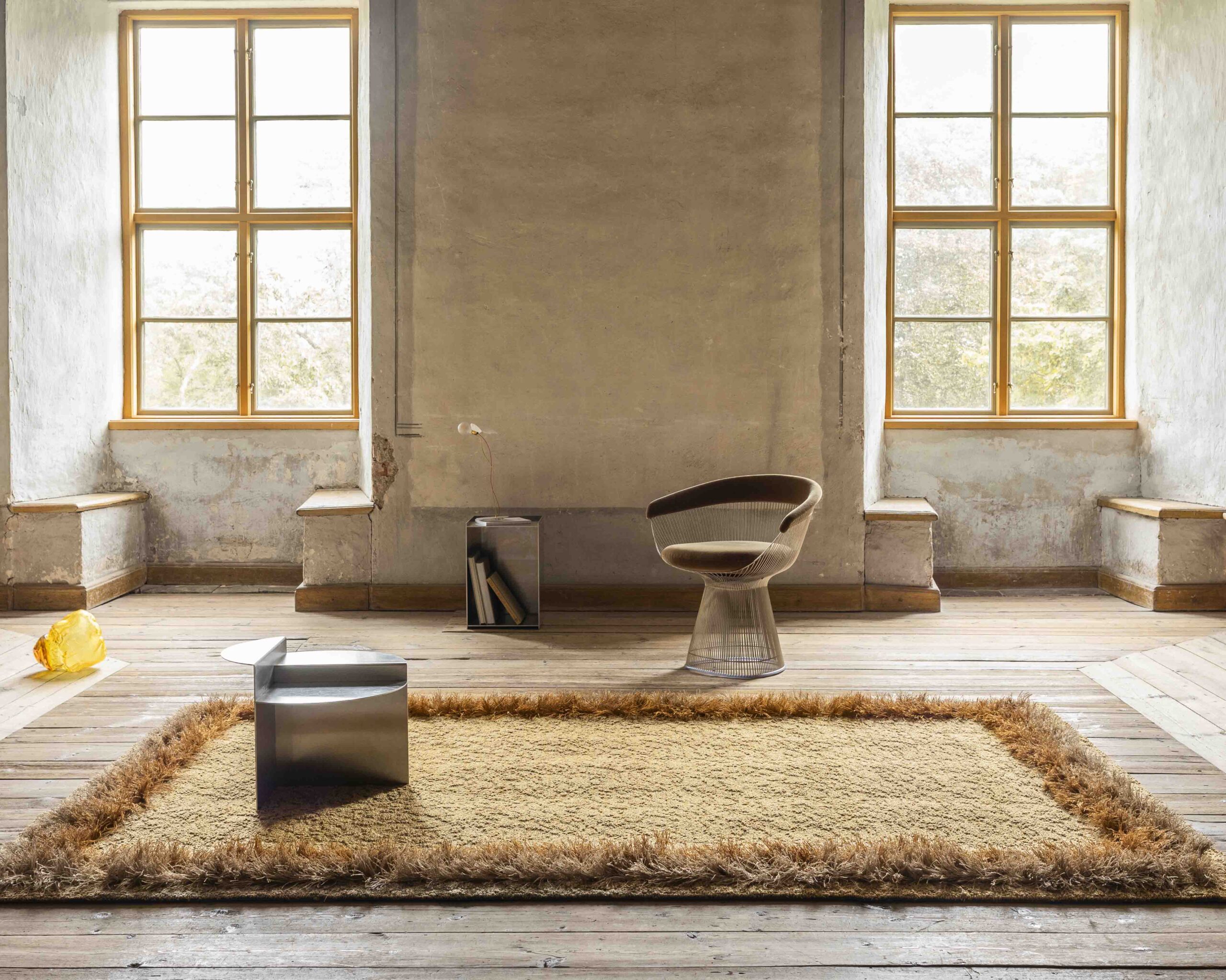 Feather rug from Kasthall